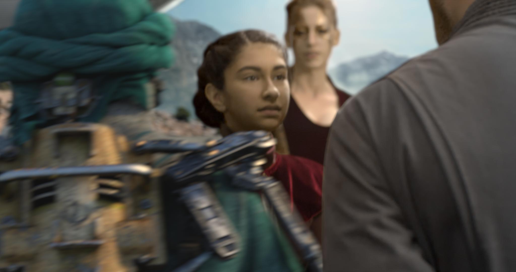 CG animation, match move and roto